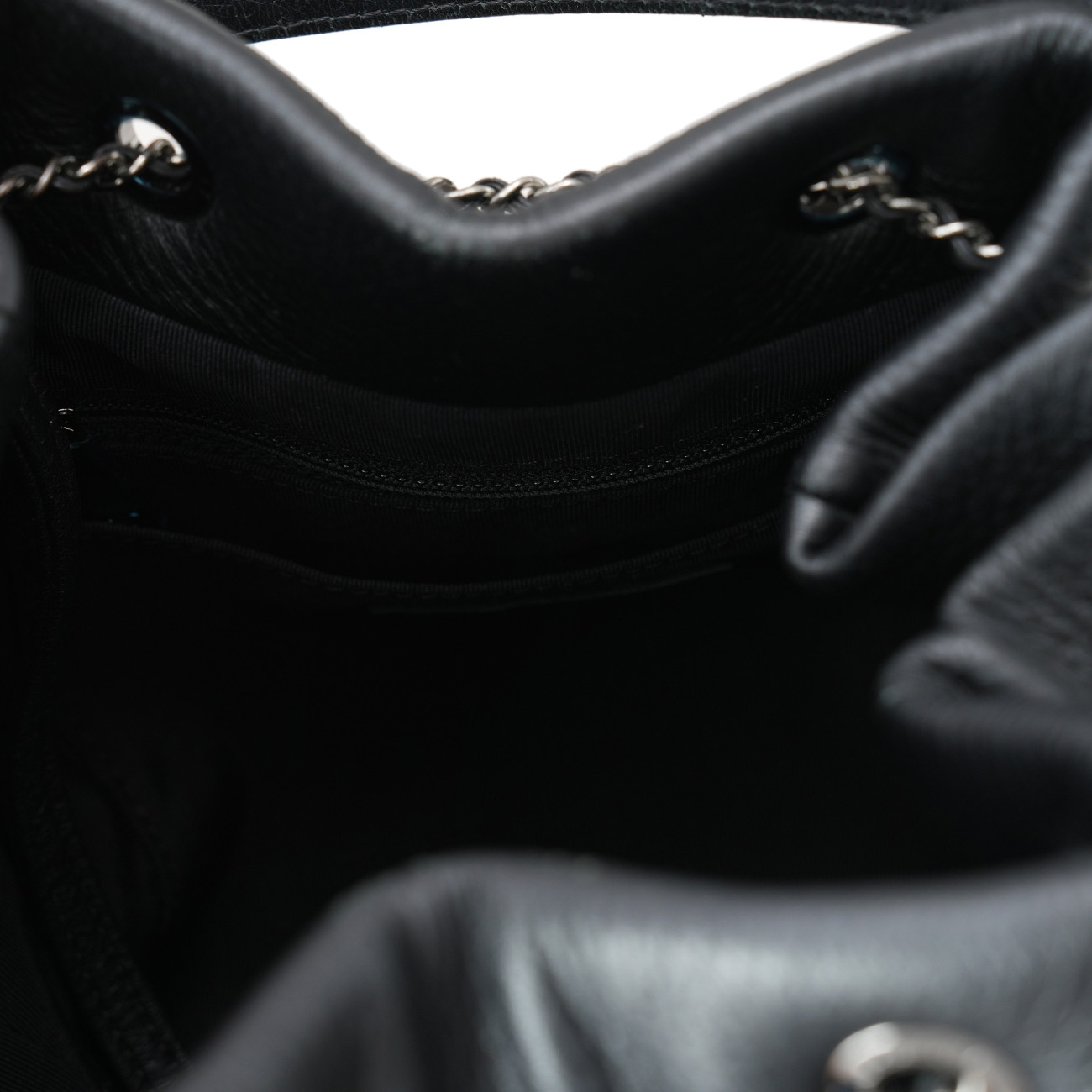 CHANEL(USED)샤넬 쉐브론 버킷백