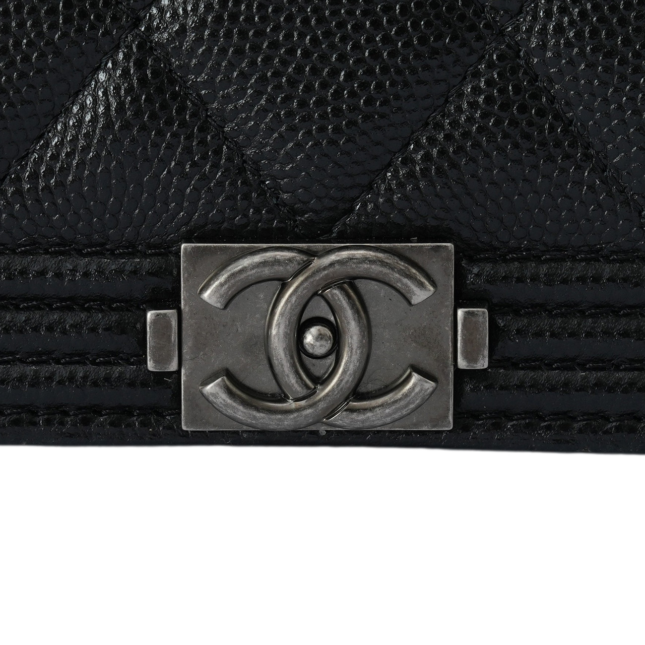 CHANEL(USED)샤넬 캐비어 보이샤넬 WOC