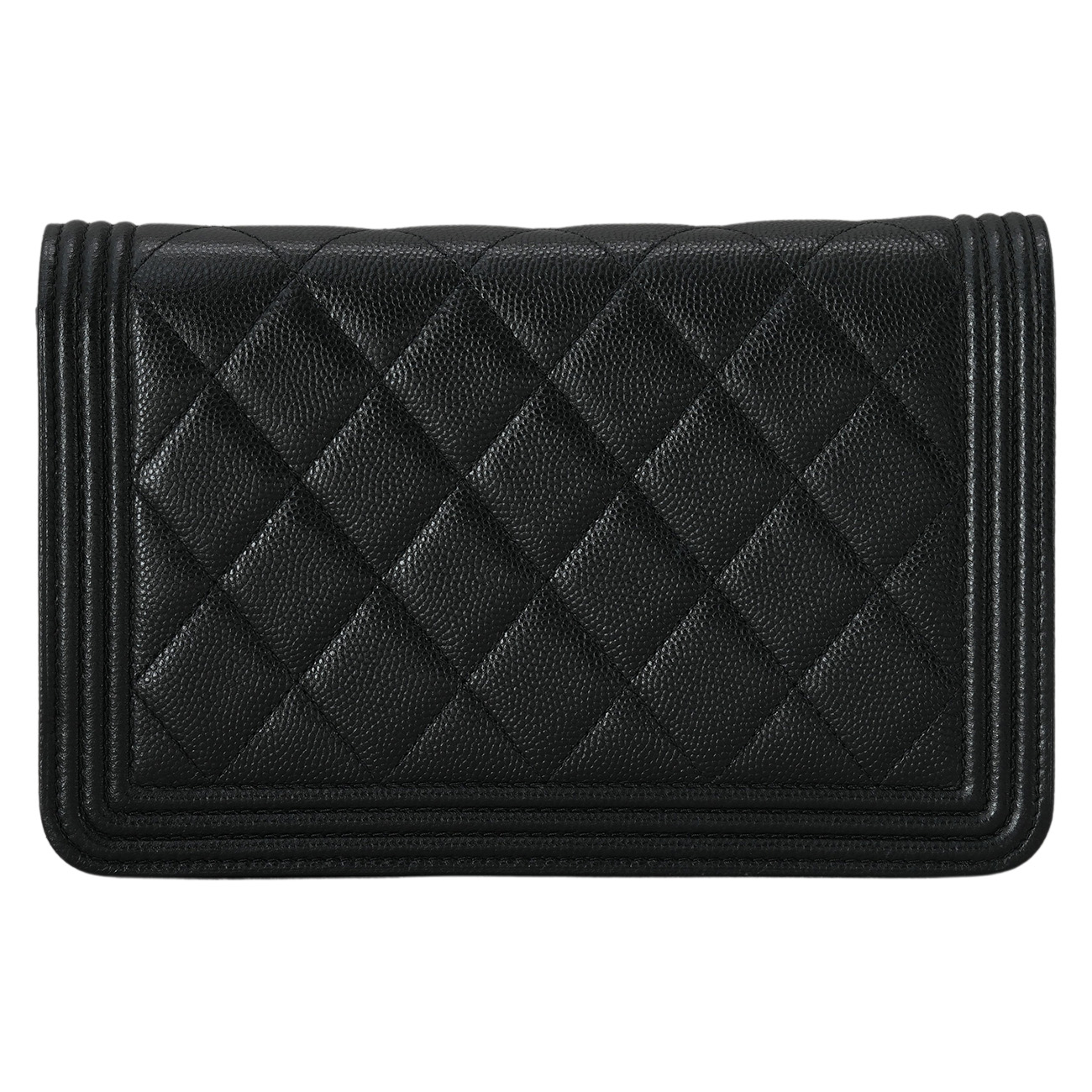 CHANEL(USED)샤넬 캐비어 보이샤넬 WOC