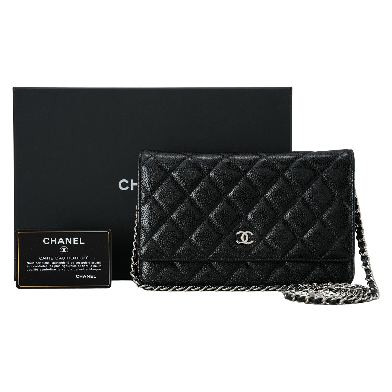 CHANEL(USED)샤넬 캐비어 클래식 WOC