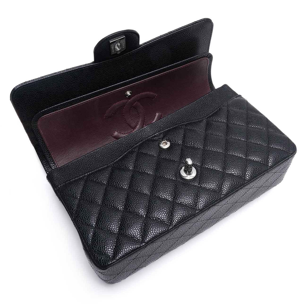 CHANEL(USED)샤넬 캐비어 클래식 미듐 플랩백