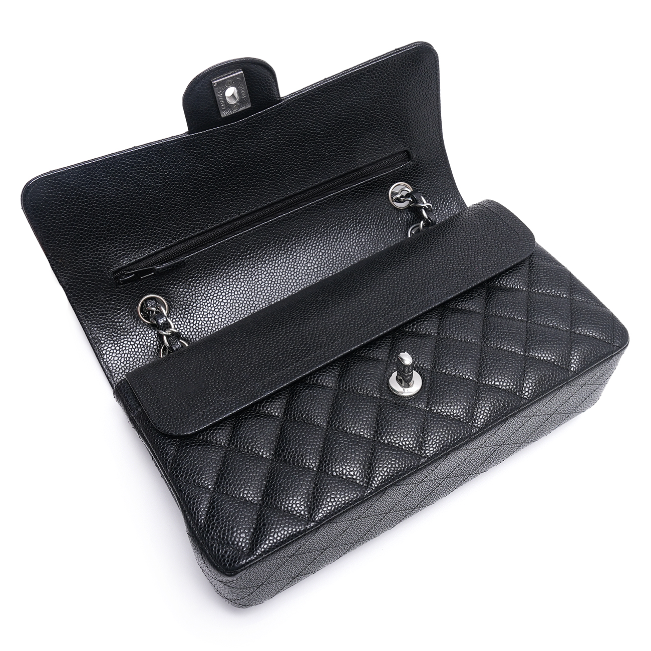 CHANEL(USED)샤넬 캐비어 클래식 미듐 플랩백