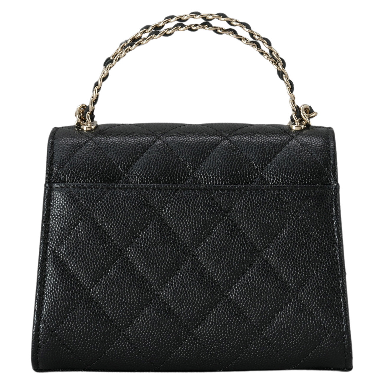 CHANEL(USED)샤넬 시즌 AP3237 캐비어 핸들 미니백