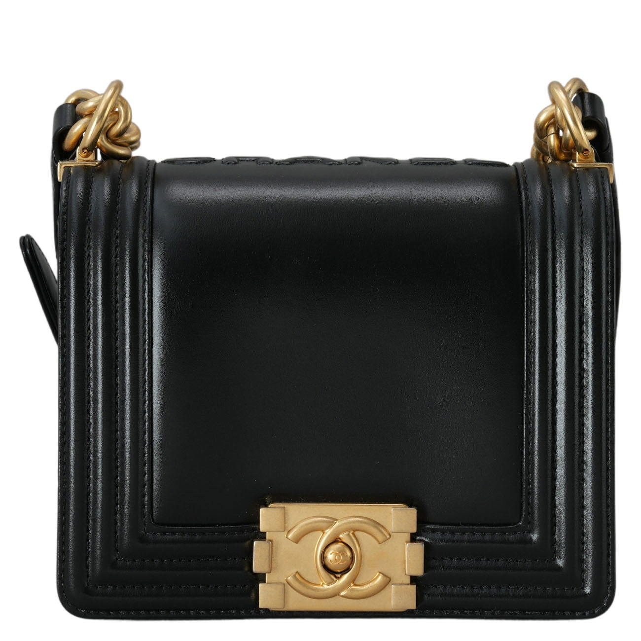 CHANEL(USED)샤넬 캐비어 보이샤넬 미니 플랩백
