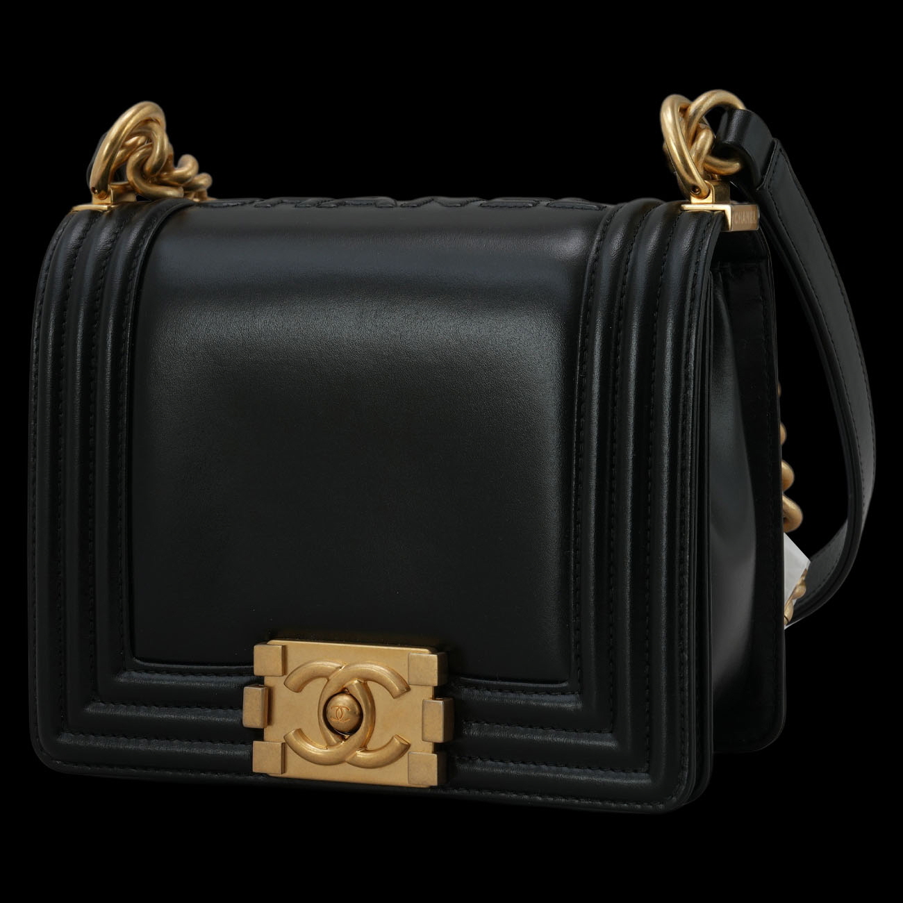 CHANEL(USED)샤넬 캐비어 보이샤넬 미니 플랩백