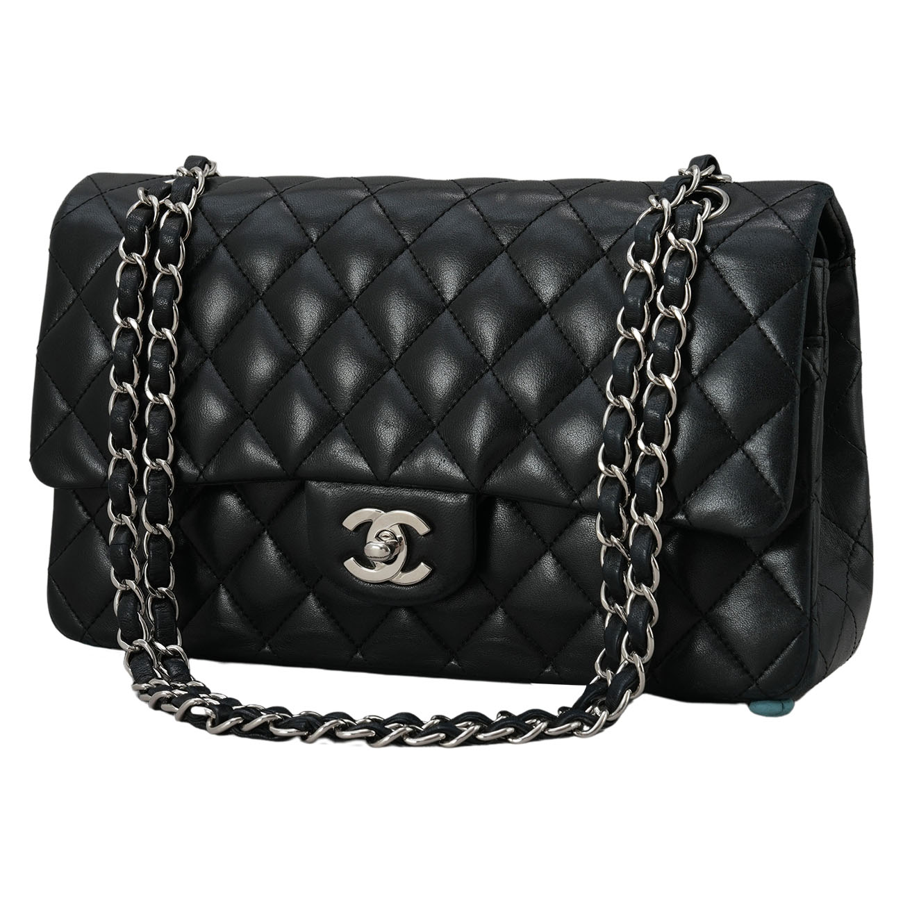 CHANEL(USED)샤넬 램스킨 클래식 미듐 플랩백