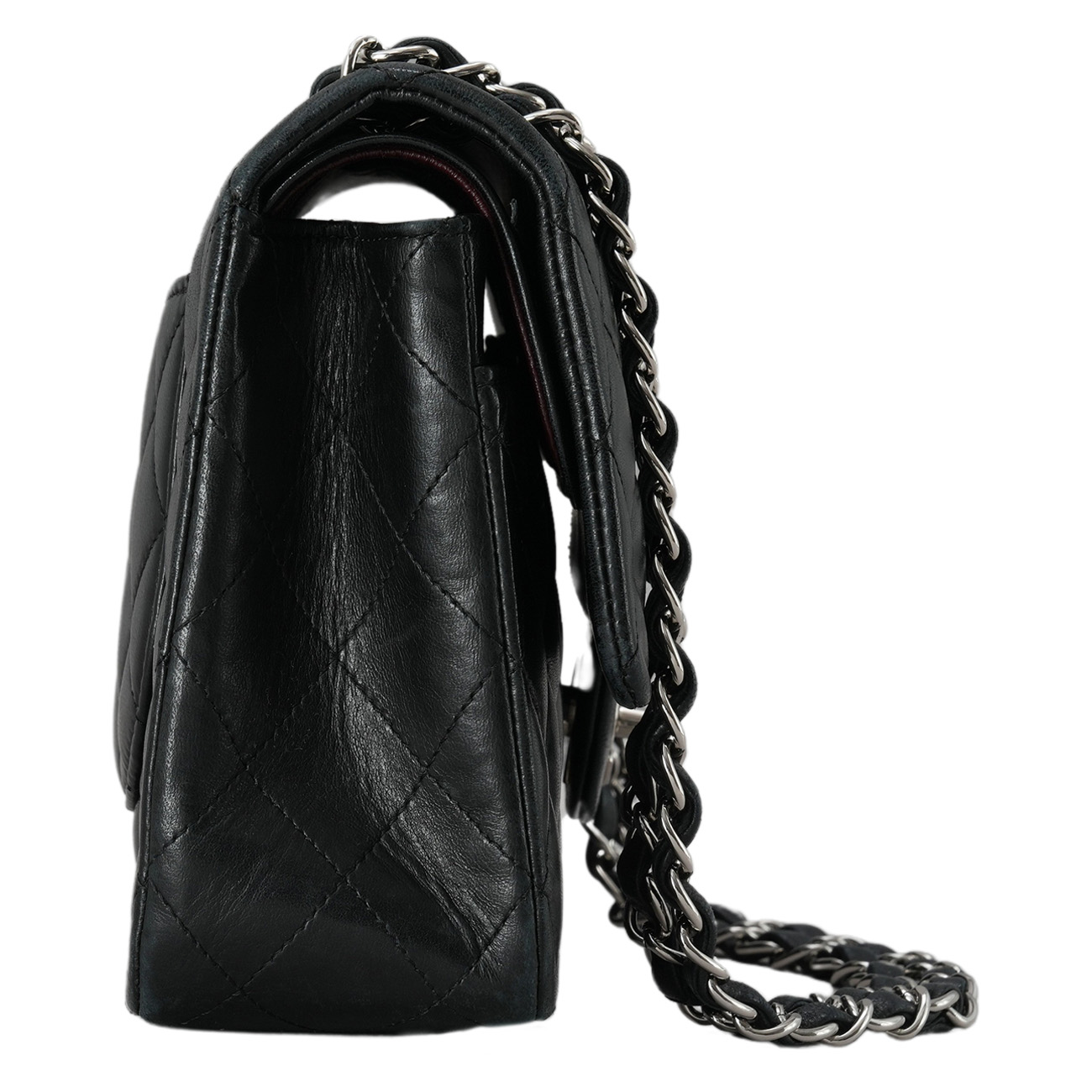 CHANEL(USED)샤넬 램스킨 클래식 미듐 플랩백