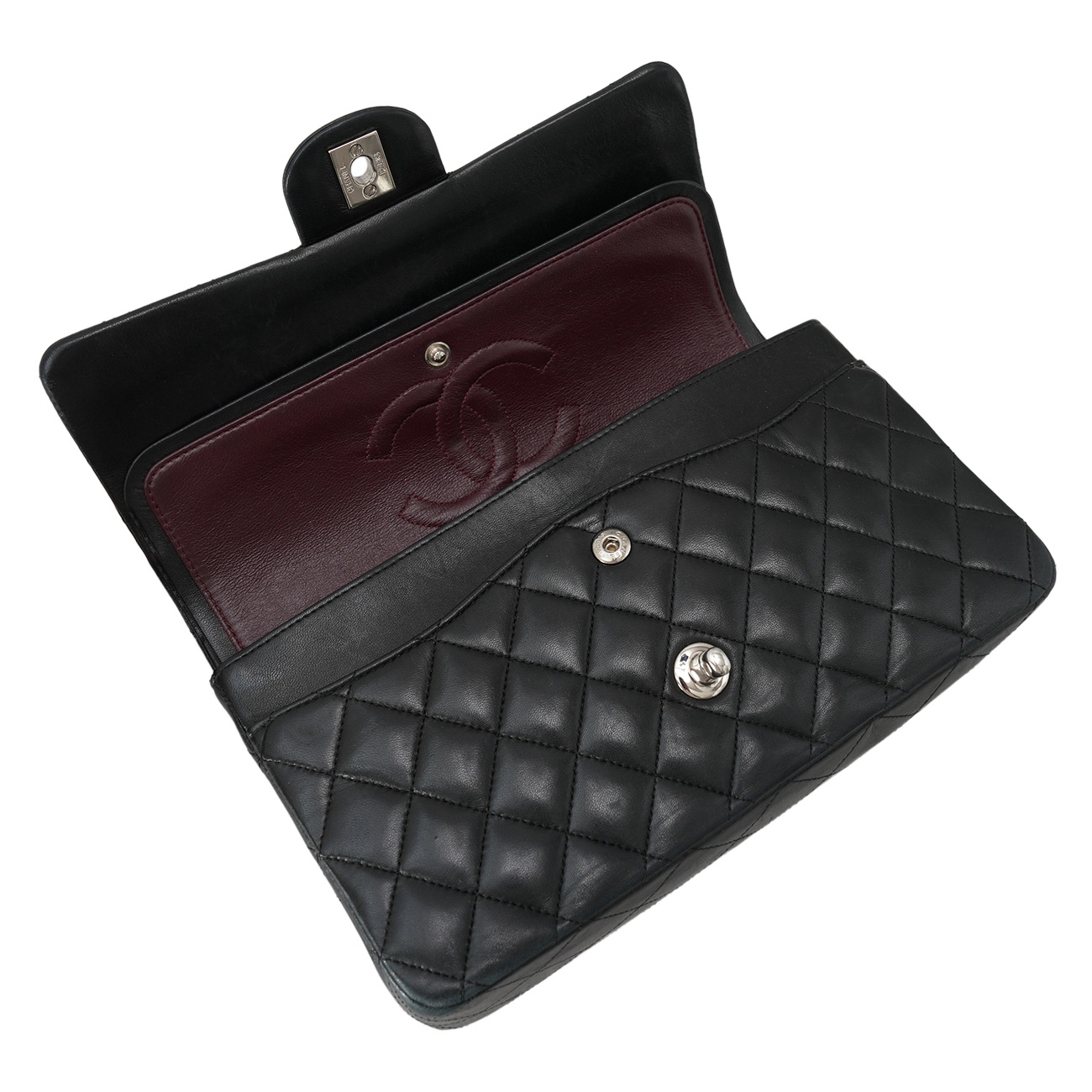 CHANEL(USED)샤넬 램스킨 클래식 미듐 플랩백