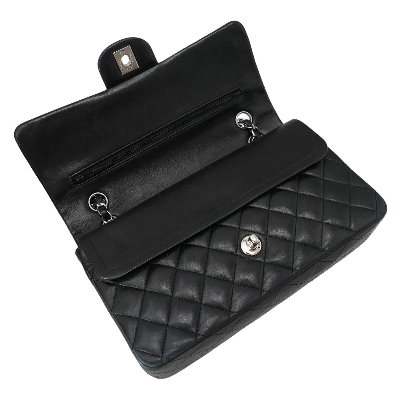 CHANEL(USED)샤넬 램스킨 클래식 미듐 플랩백
