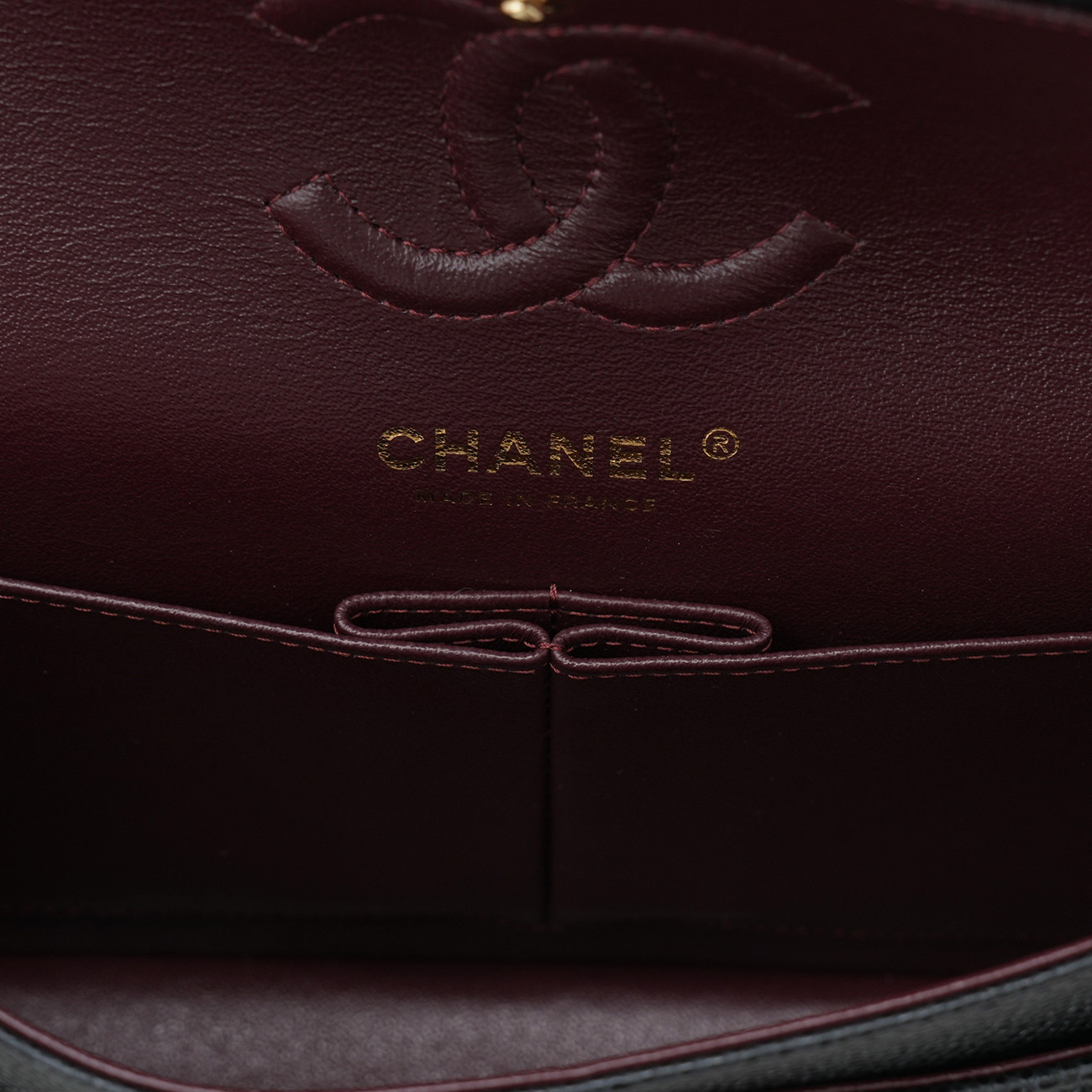 CHANEL(USED)샤넬 캐비어 클래식 스몰 금장