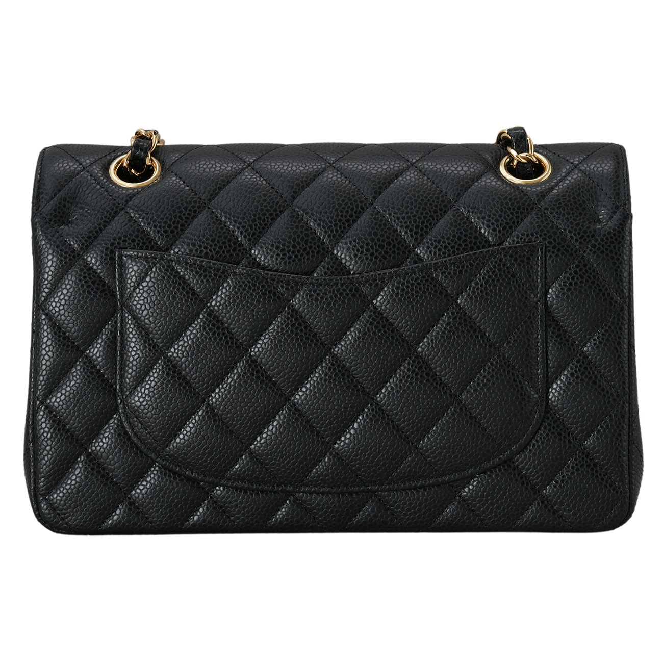 CHANEL(USED)샤넬 캐비어 클래식 스몰 금장