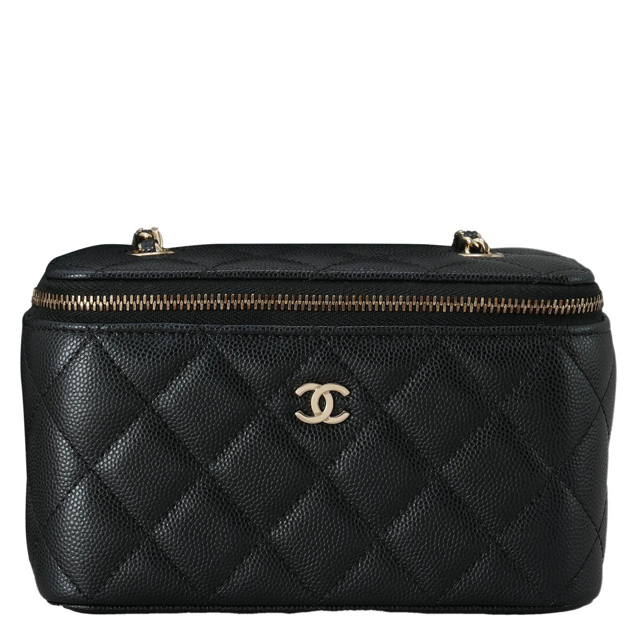 CHANEL(USED)샤넬 캐비어 베니티 체인 숄더백