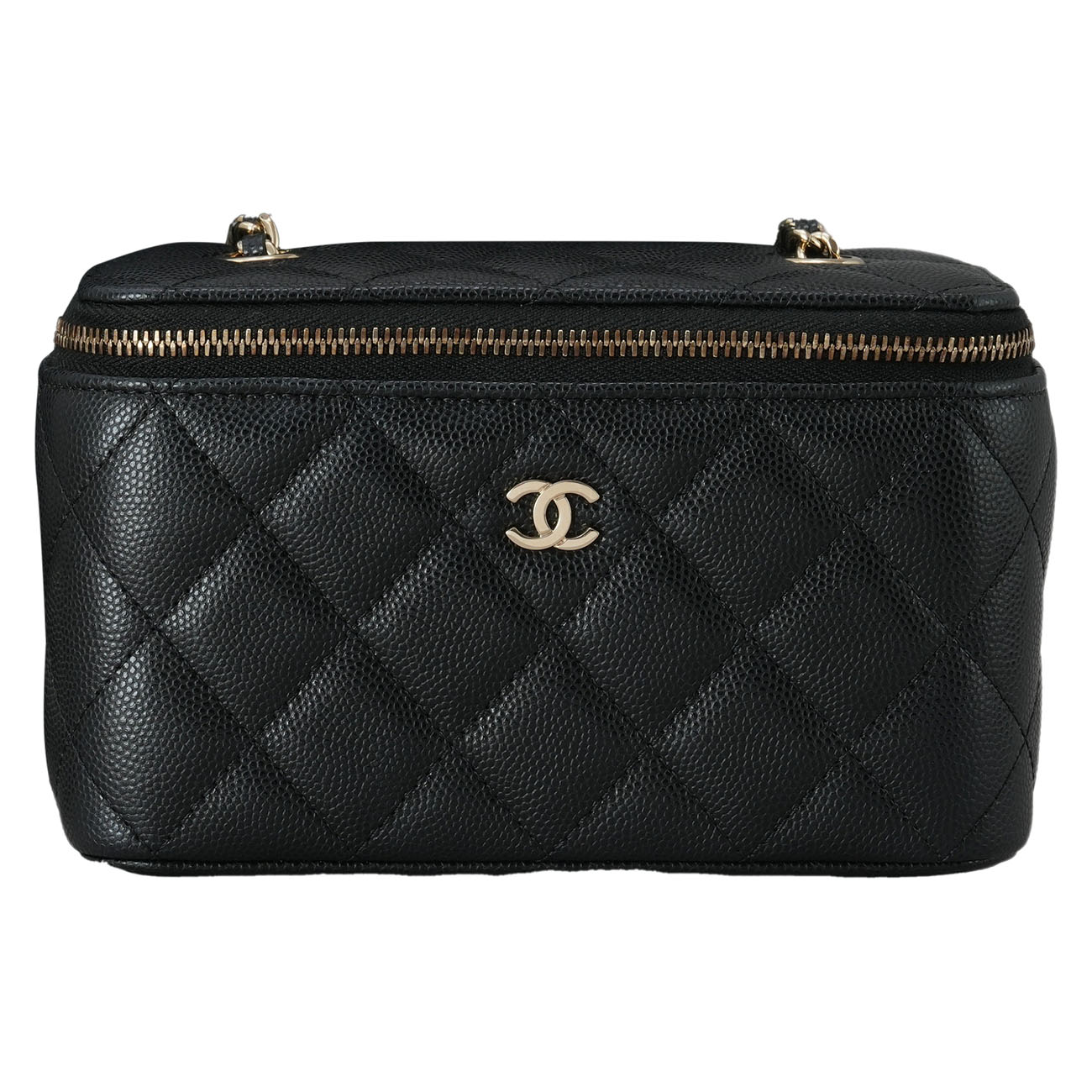 CHANEL(USED)샤넬 캐비어 베니티 체인 숄더백
