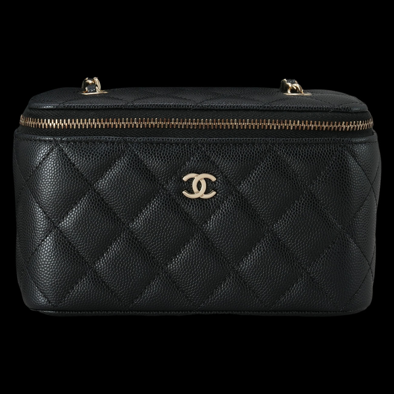 CHANEL(USED)샤넬 캐비어 베니티 체인 숄더백
