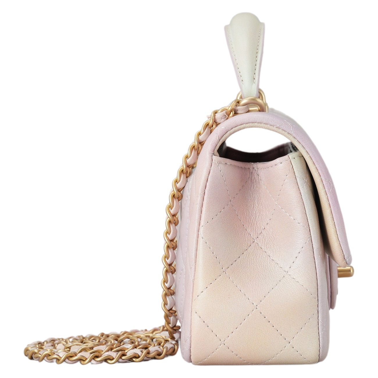 CHANEL(USED)샤넬 클래식 뉴미니 탑핸들 파스텔