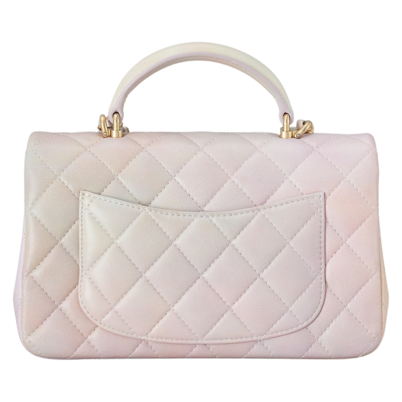CHANEL(USED)샤넬 클래식 뉴미니 탑핸들 파스텔