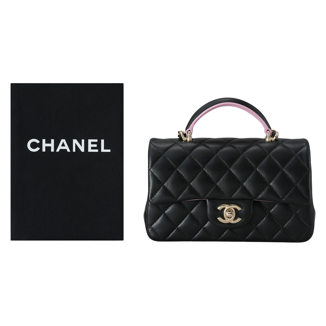 CHANEL(USED)샤넬 클래식 뉴미니 탑핸들