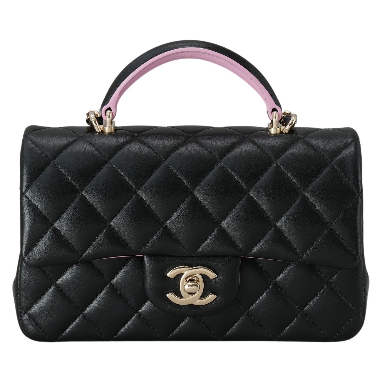 CHANEL(USED)샤넬 클래식 뉴미니 탑핸들