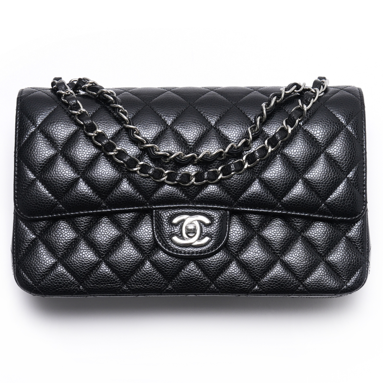 CHANEL(USED)샤넬 캐비어 클래식 미듐 플랩백