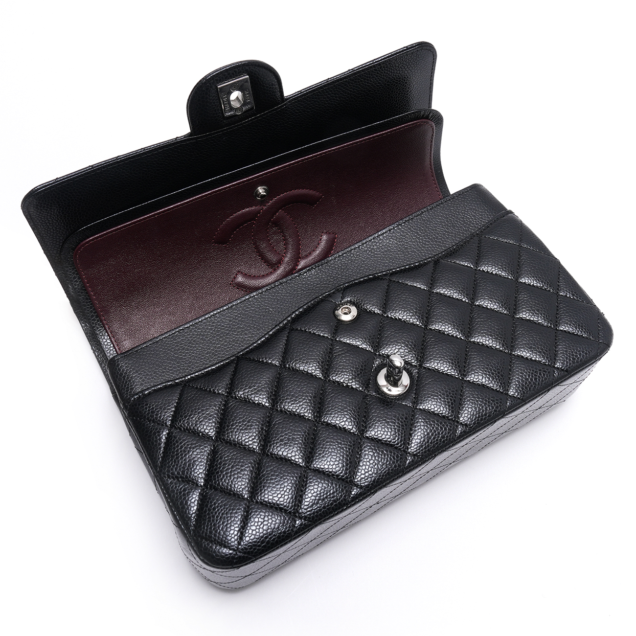 CHANEL(USED)샤넬 캐비어 클래식 미듐 플랩백