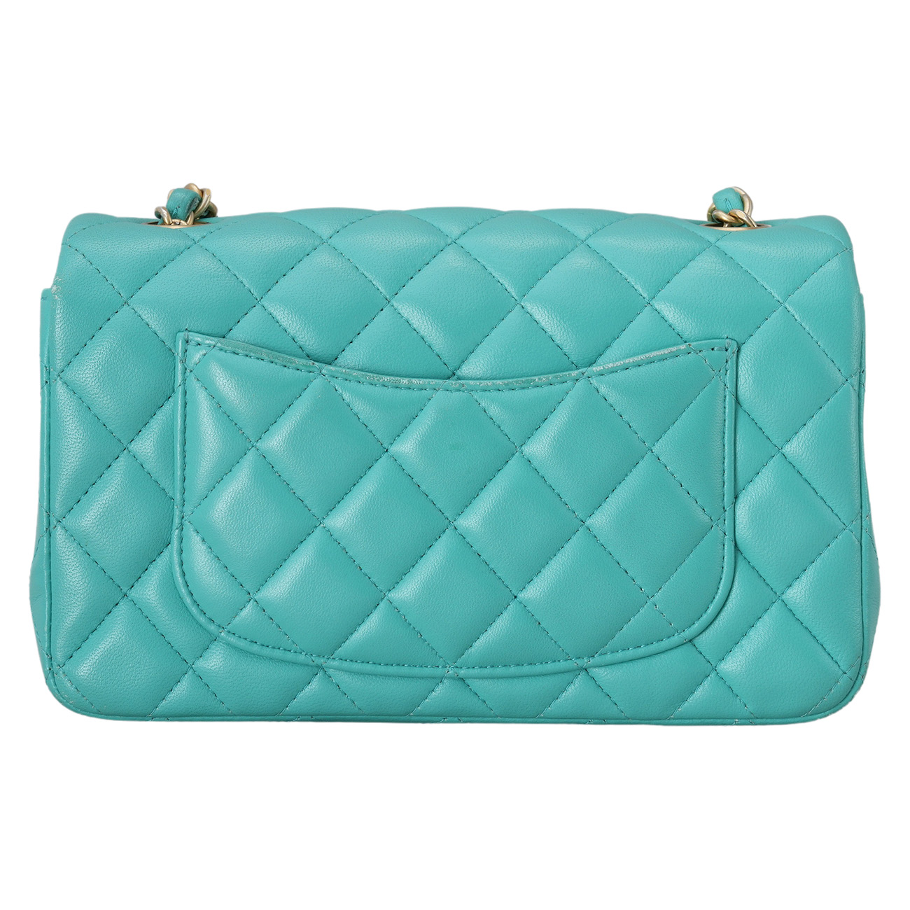 CHANEL(USED)샤넬 A69900 램스킨 클래식 뉴미니 크로스백
