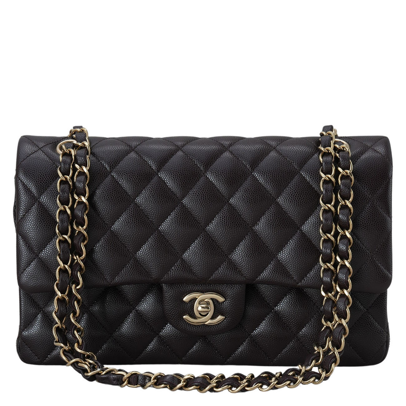CHANEL(USED)샤넬 캐비어 클래식 미듐 플랩백