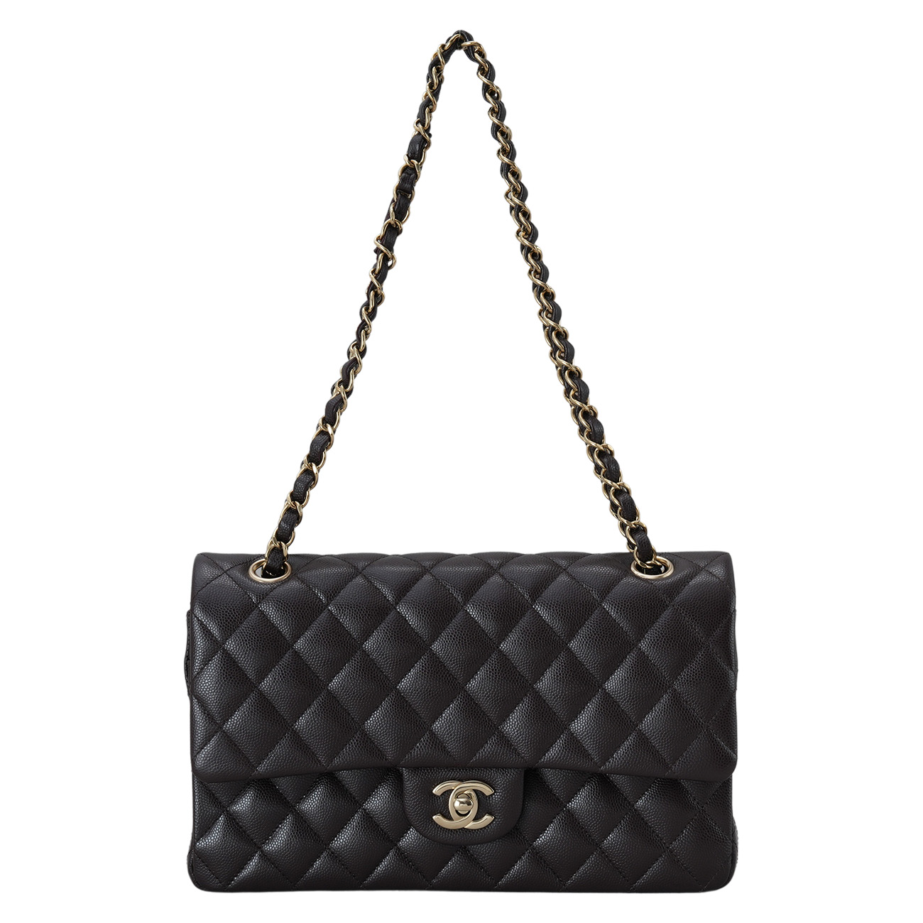 CHANEL(USED)샤넬 캐비어 클래식 미듐 플랩백