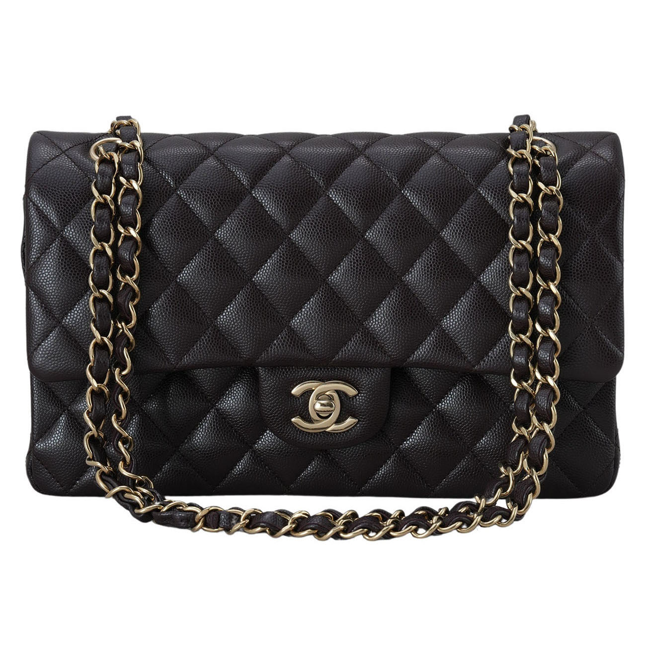 CHANEL(USED)샤넬 캐비어 클래식 미듐 플랩백