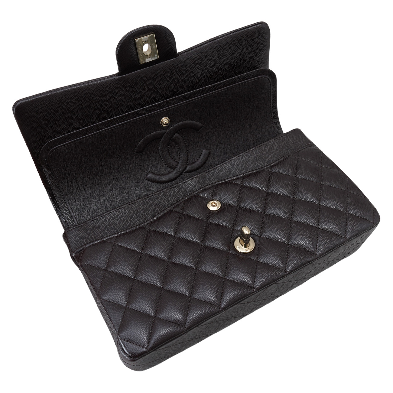 CHANEL(USED)샤넬 캐비어 클래식 미듐 플랩백
