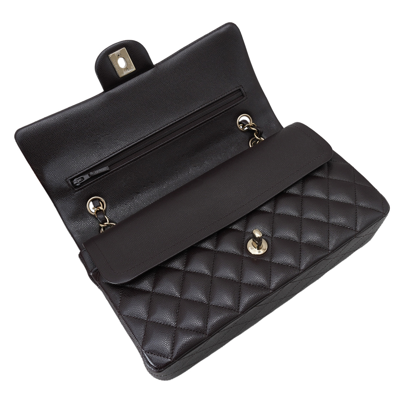 CHANEL(USED)샤넬 캐비어 클래식 미듐 플랩백