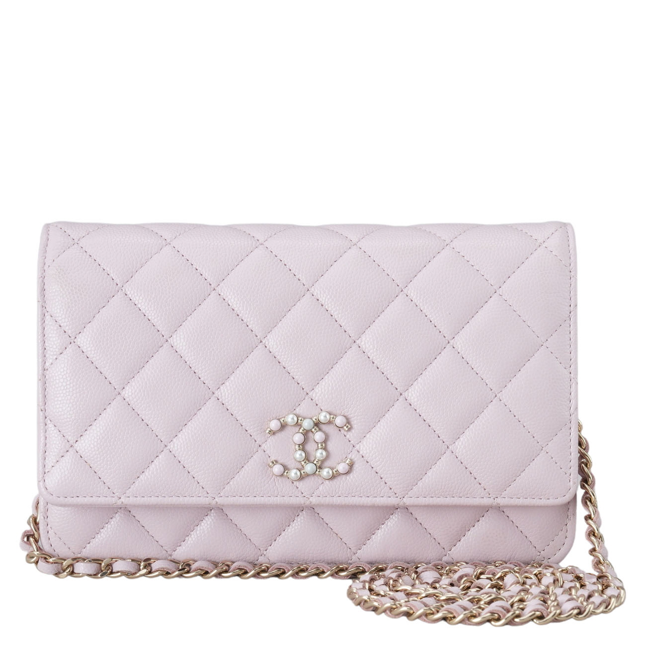 CHANEL(USED)샤넬 AP2136 시즌 진주 CC로고 WOC
