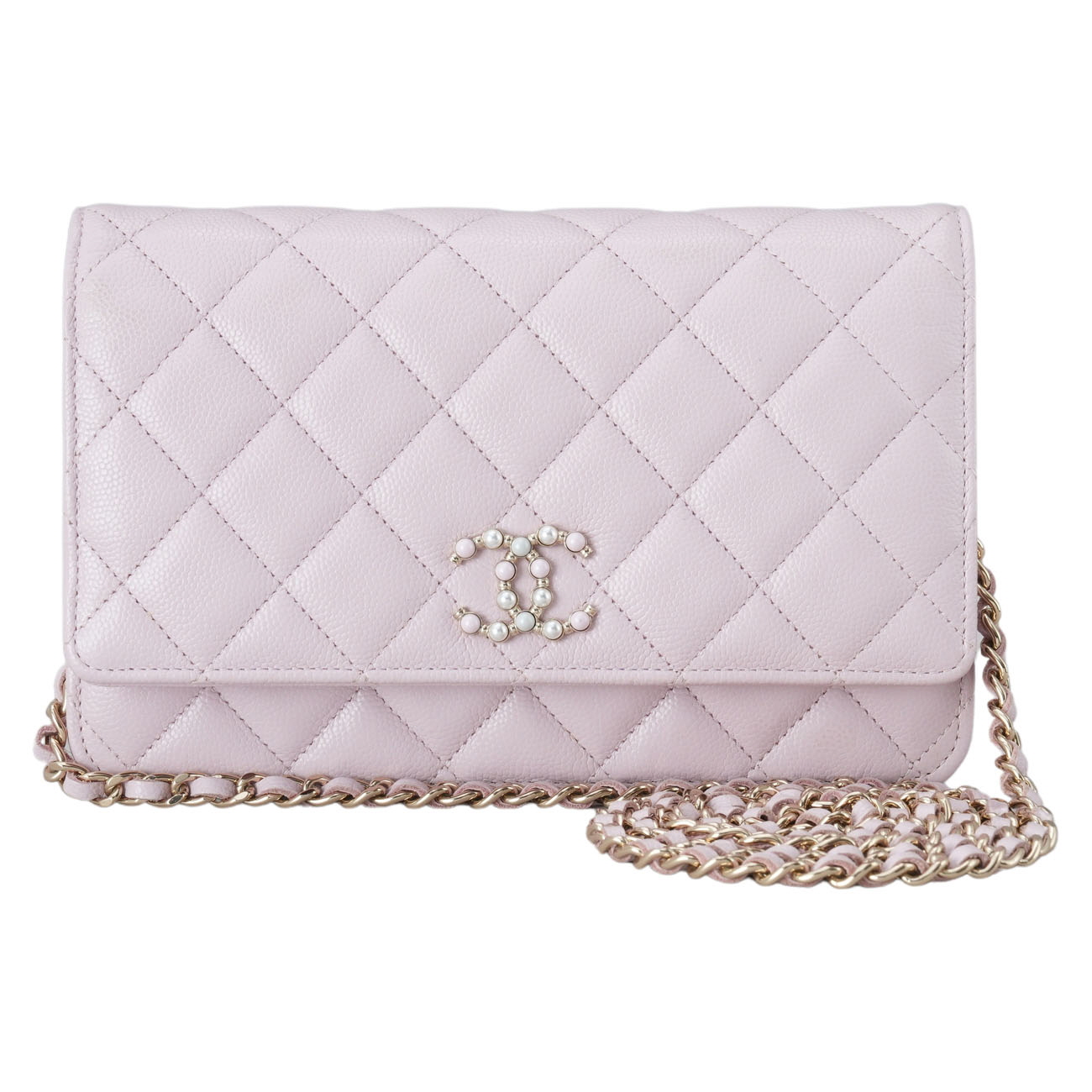 CHANEL(USED)샤넬 AP2136 시즌 진주 CC로고 WOC
