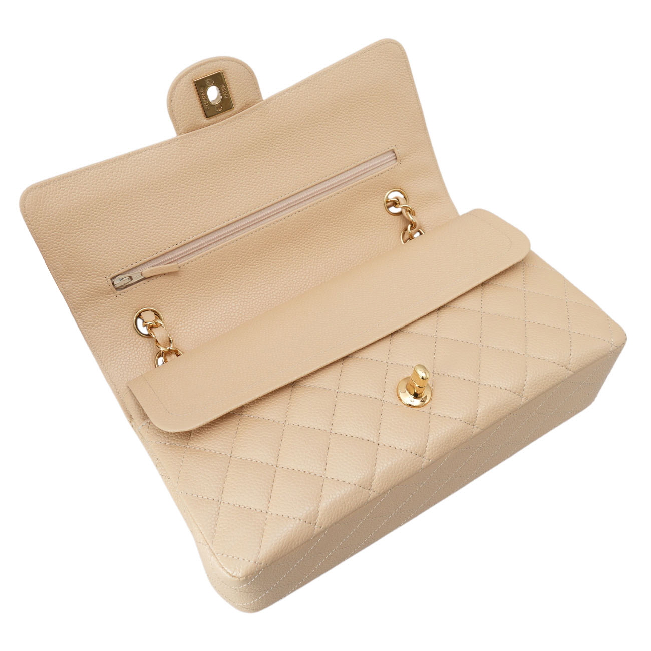 CHANEL(USED)샤넬 캐비어 클래식 미듐 플랩백