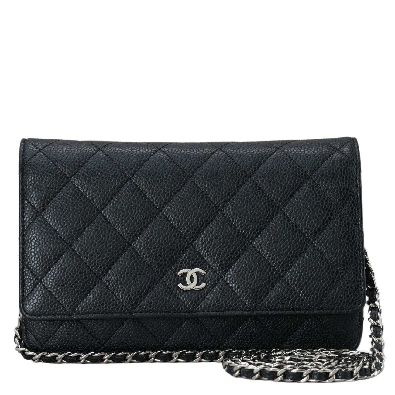 CHANEL(USED)샤넬 A33814 캐비어 WOC