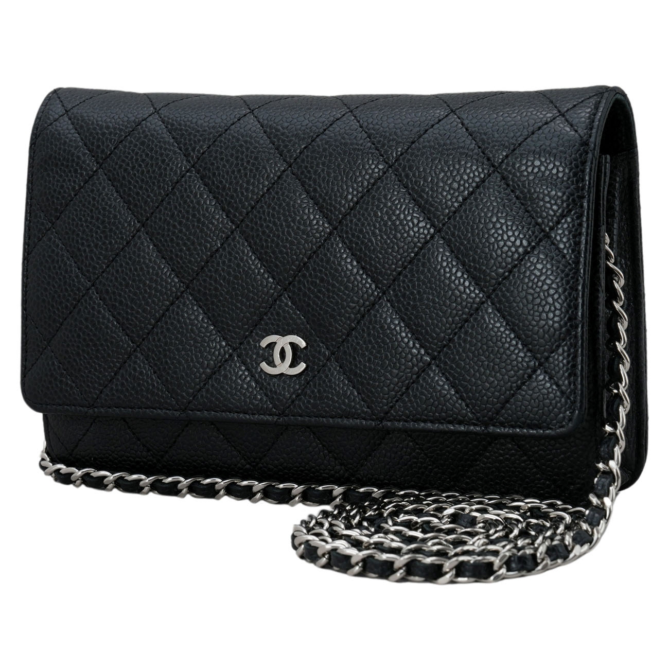 CHANEL(USED)샤넬 A33814 캐비어 WOC