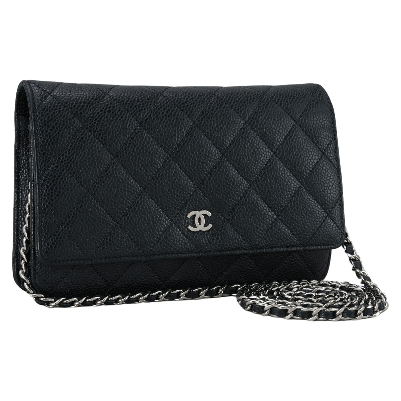 CHANEL(USED)샤넬 A33814 캐비어 WOC