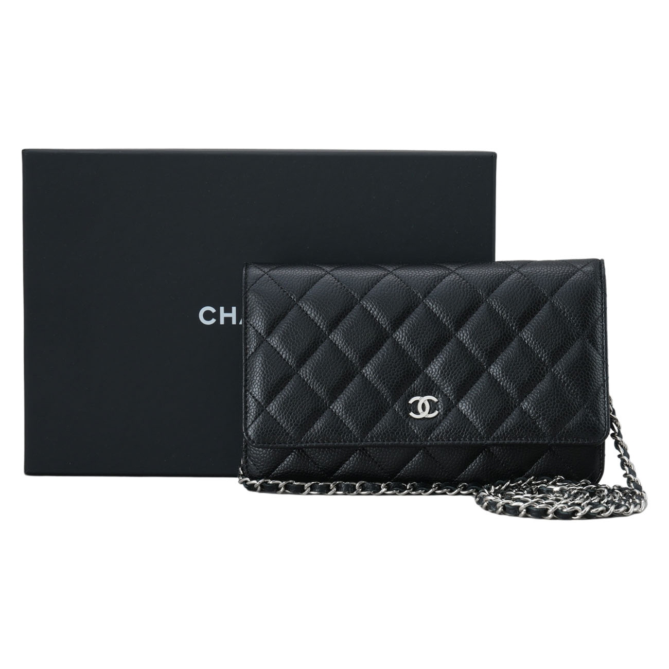CHANEL(USED)샤넬 클래식 캐비어 WOC