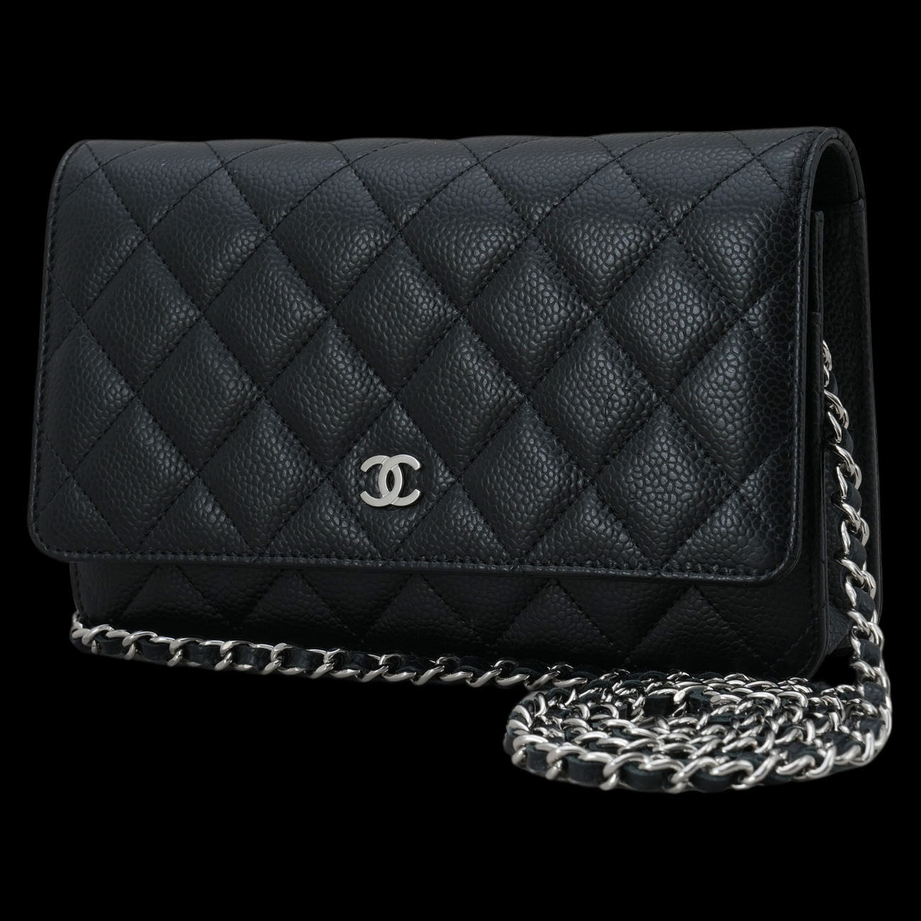 CHANEL(USED)샤넬 클래식 캐비어 WOC