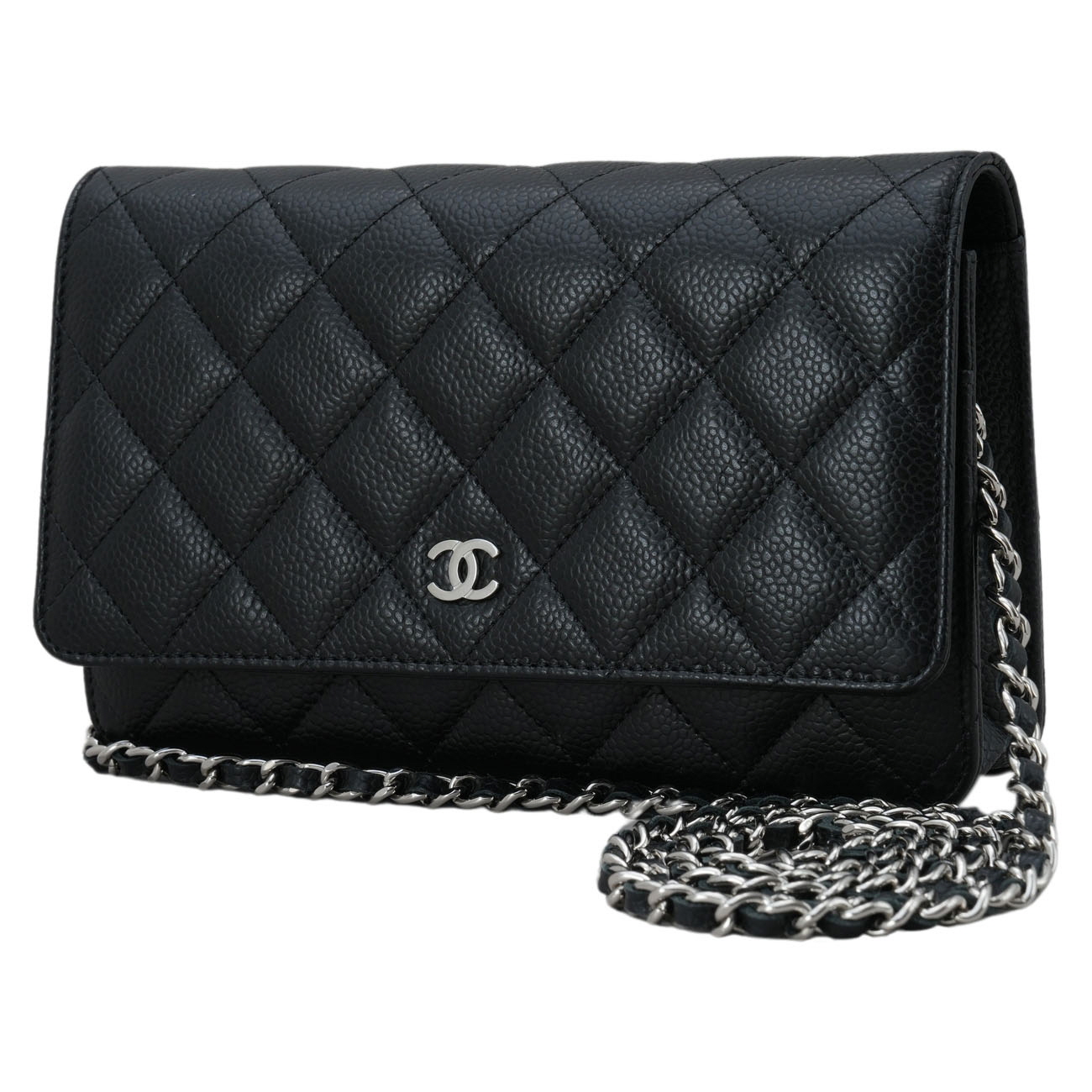 CHANEL(USED)샤넬 클래식 캐비어 WOC