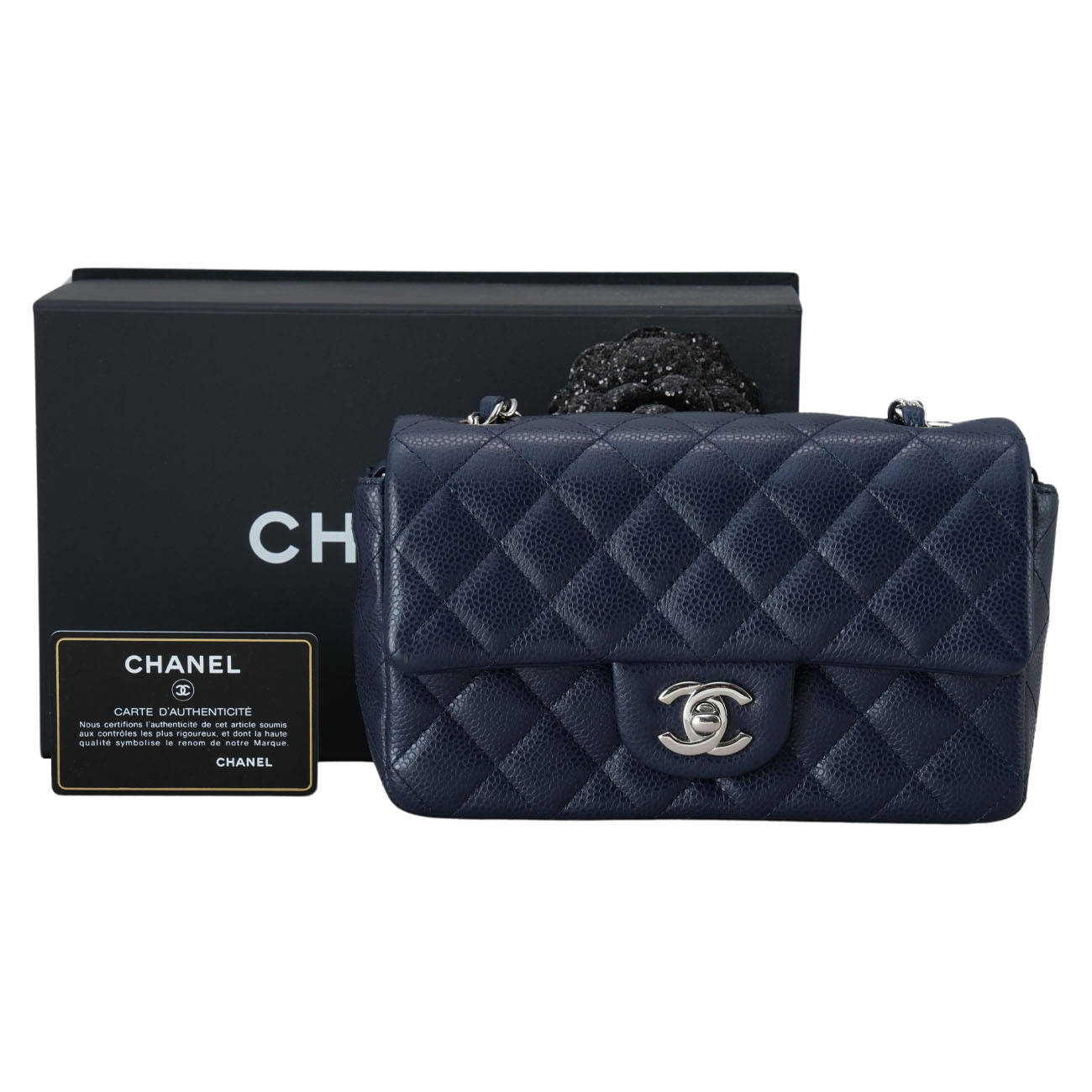 CHANEL(USED)샤넬 캐비어 클래식 뉴미니 크로스백
