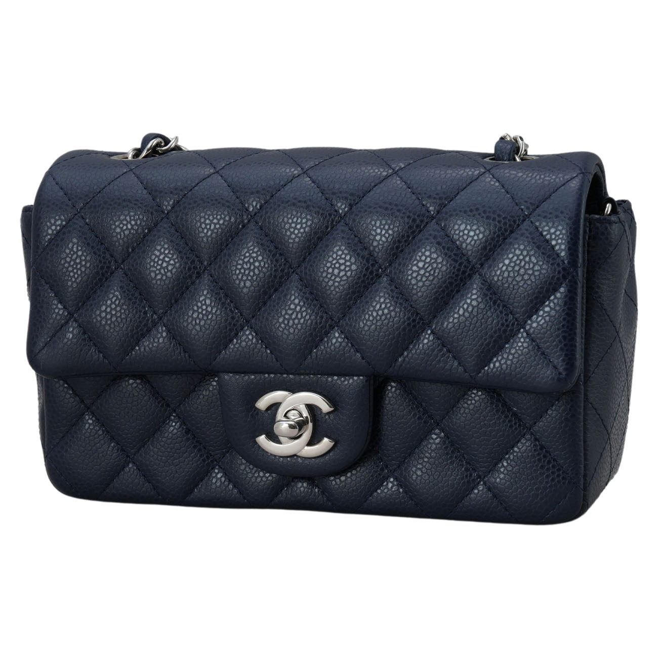 CHANEL(USED)샤넬 캐비어 클래식 뉴미니 크로스백