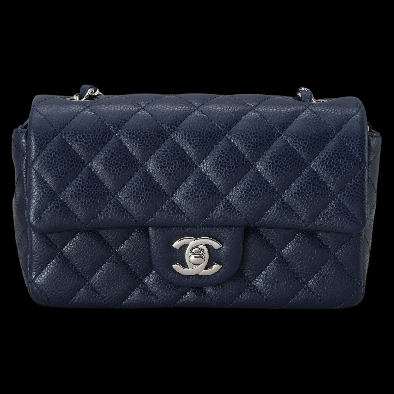 CHANEL(USED)샤넬 캐비어 클래식 뉴미니 크로스백
