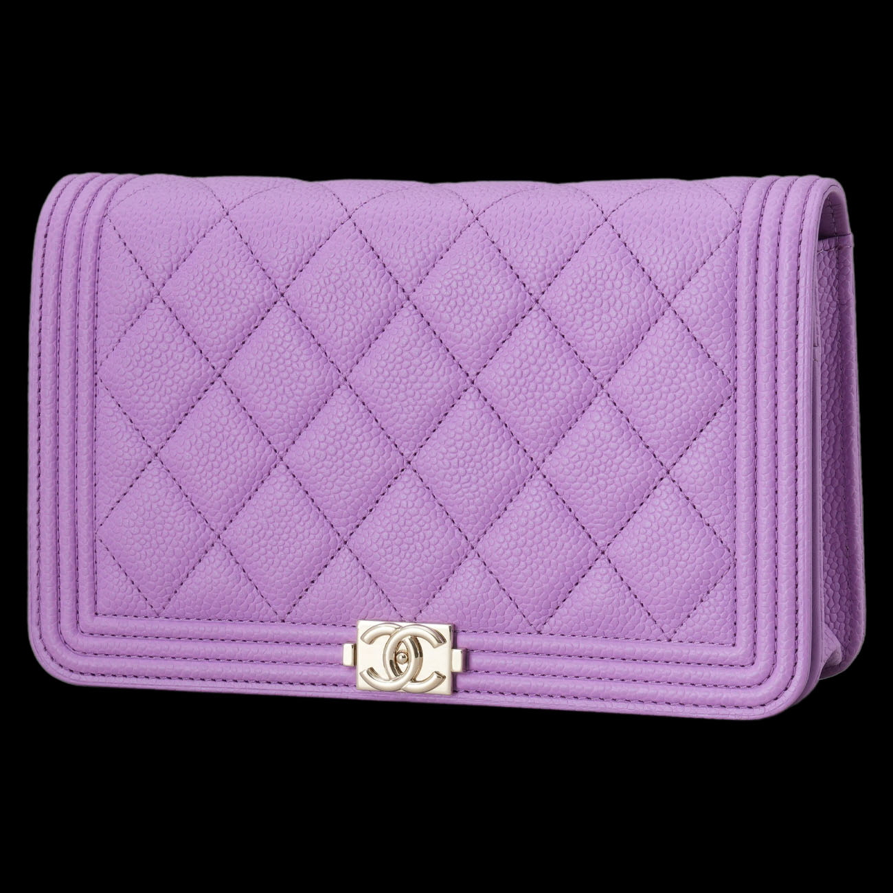 CHANEL(USED)샤넬 캐비어 보이샤넬 WOC