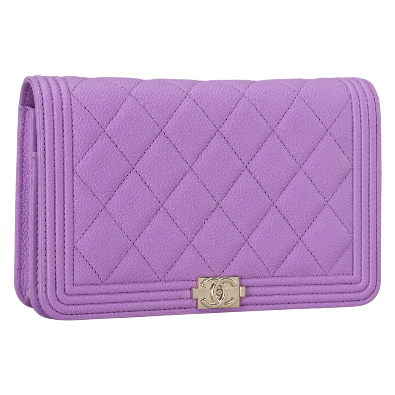 CHANEL(USED)샤넬 캐비어 보이샤넬 WOC
