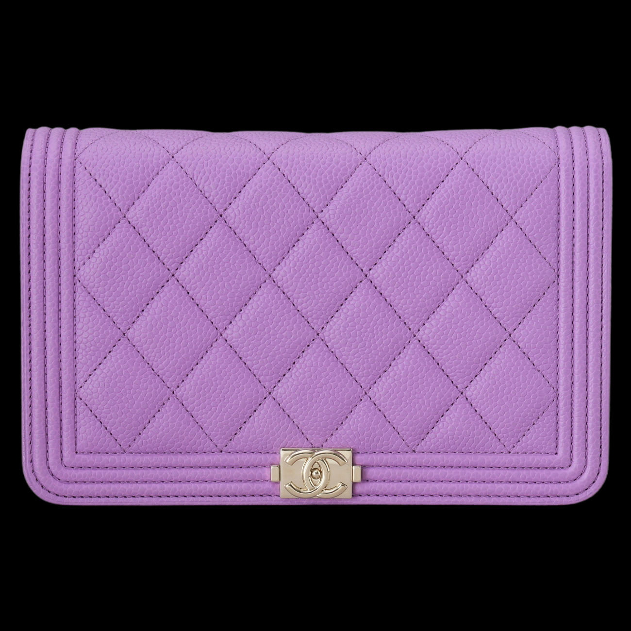 CHANEL(USED)샤넬 캐비어 보이샤넬 WOC