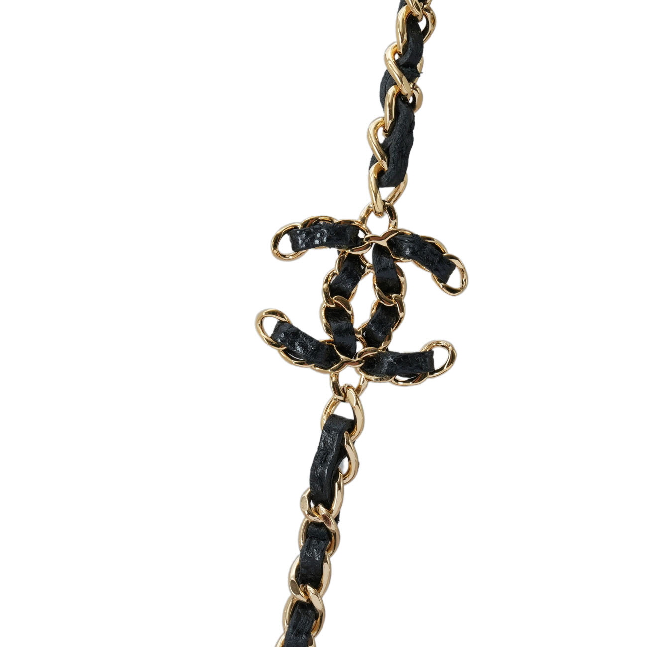 CHANEL(USED)샤넬 시즌 캐비어 코코체인 WOC