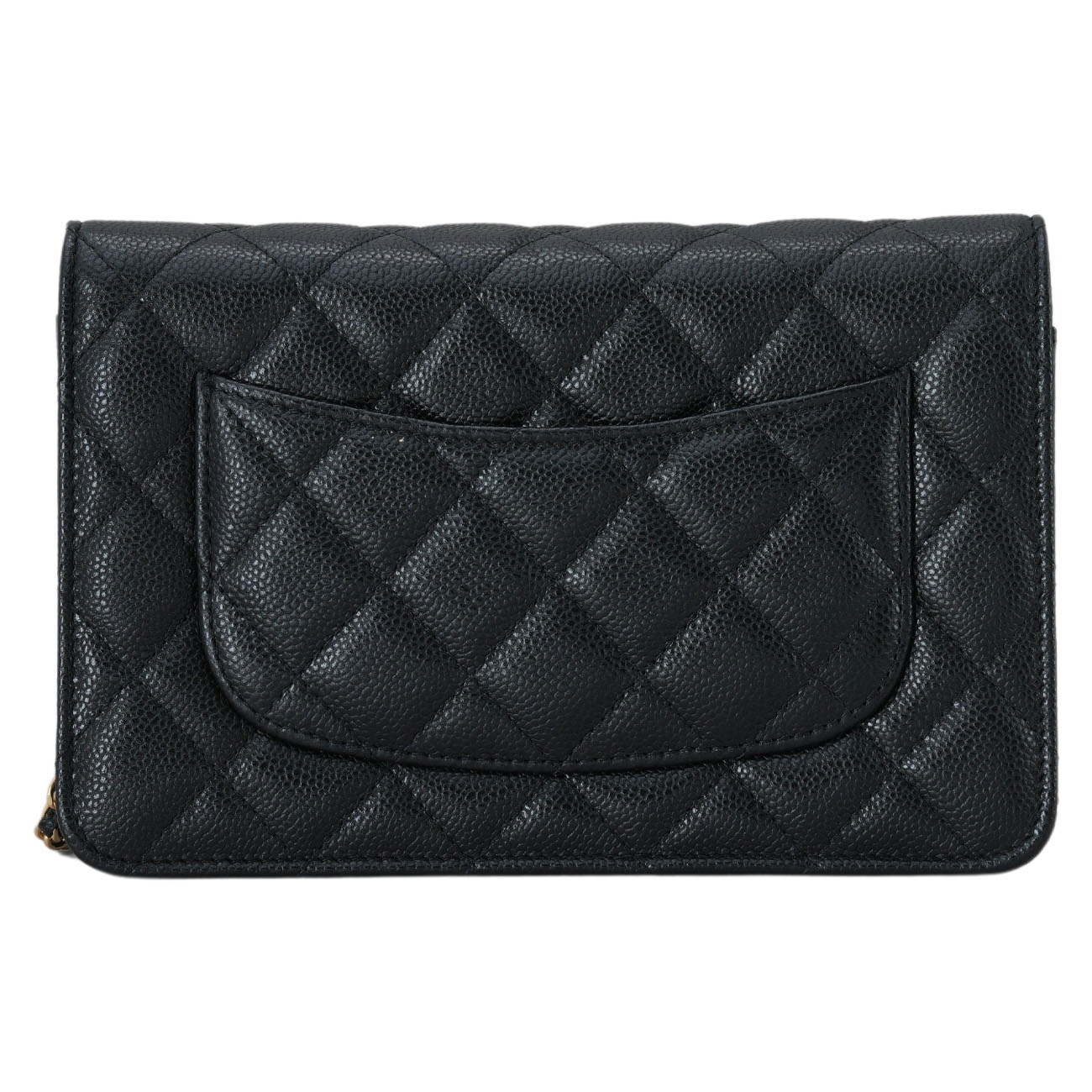 CHANEL(USED)샤넬 시즌 캐비어 코코체인 WOC