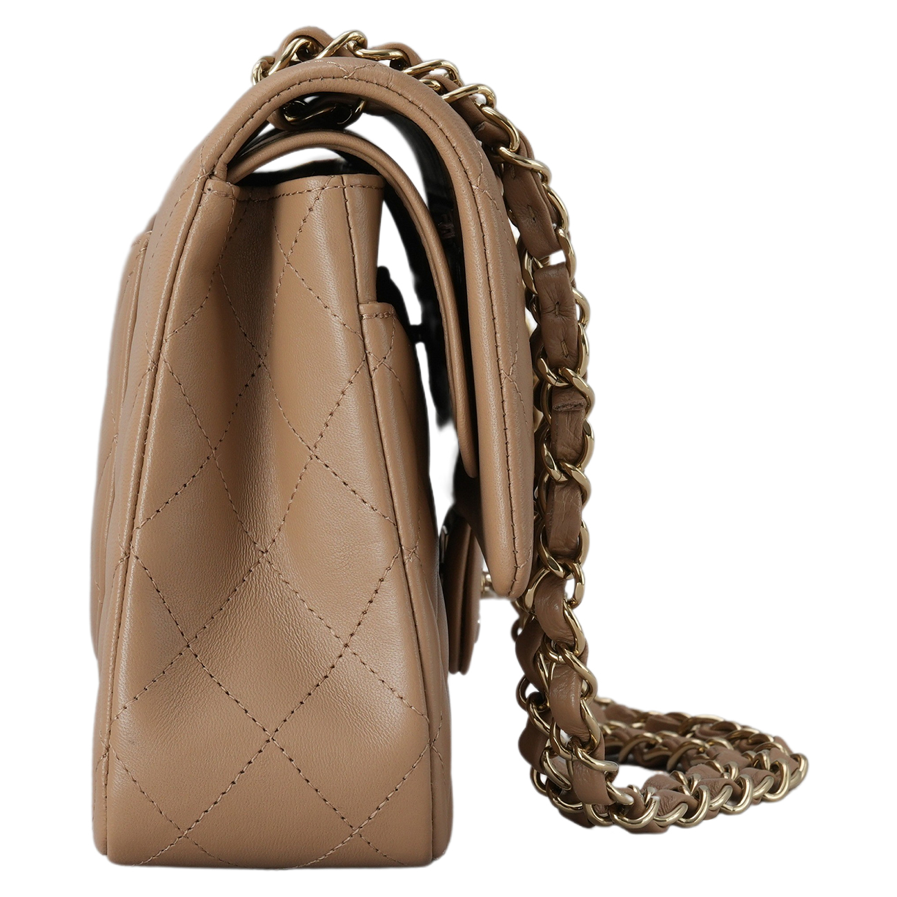 CHANEL(USED)샤넬 램스킨 클래식 미듐 플랩백