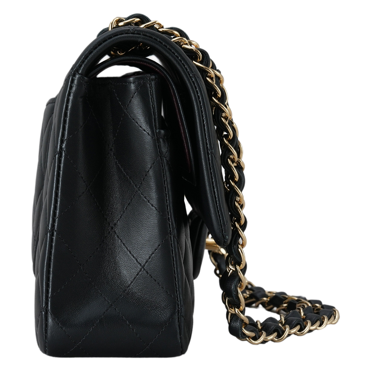 CHANEL(USED)샤넬 램스킨 클래식 미듐 플랩백