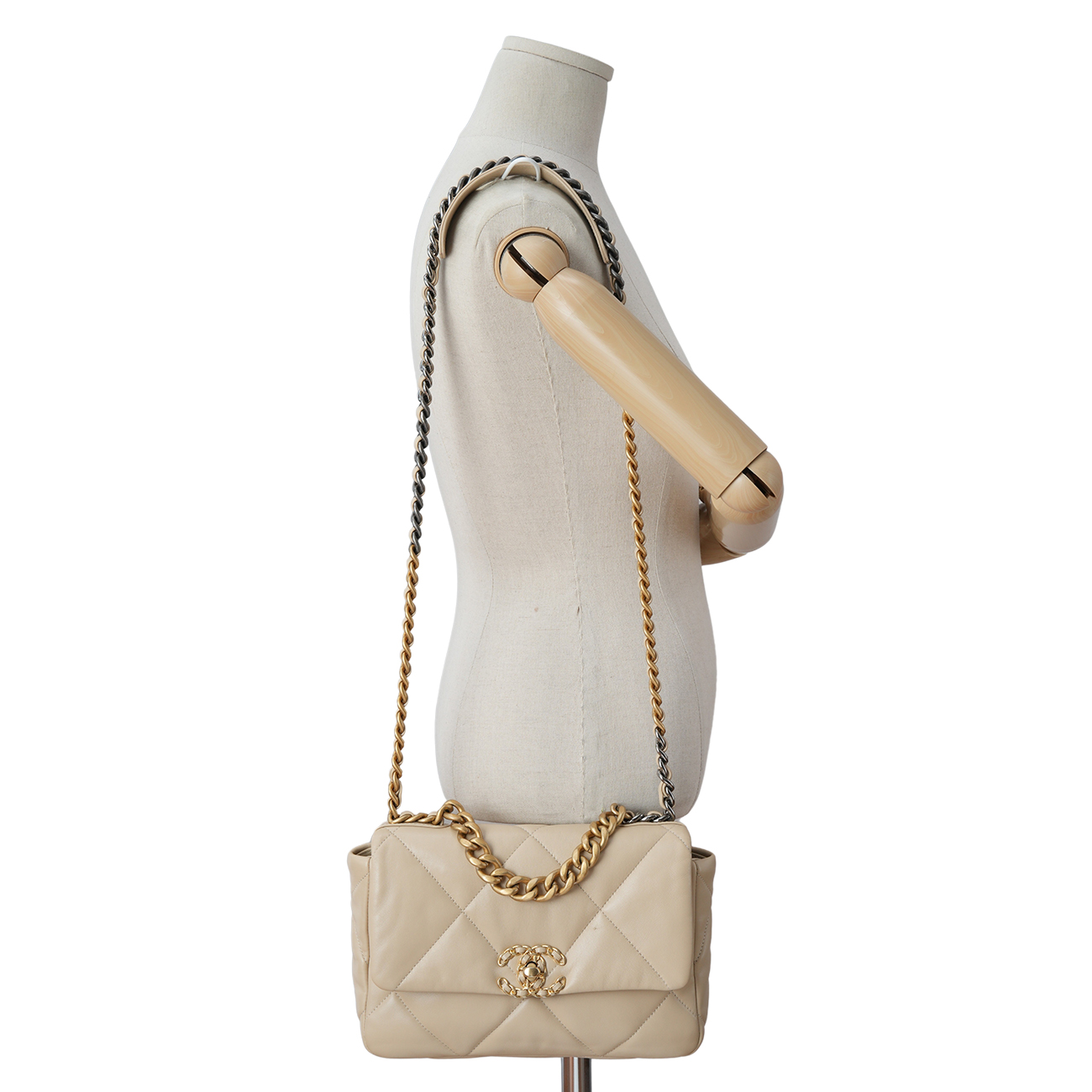 CHANEL(USED)샤넬 AS1160 19백 미듐